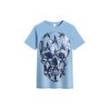 Rhinestone Shiny Skull T-shirt