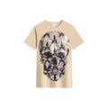 Rhinestone Shiny Skull T-shirt