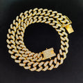 Cuban 13mm Hip Hop Iced Out Diamond Chain