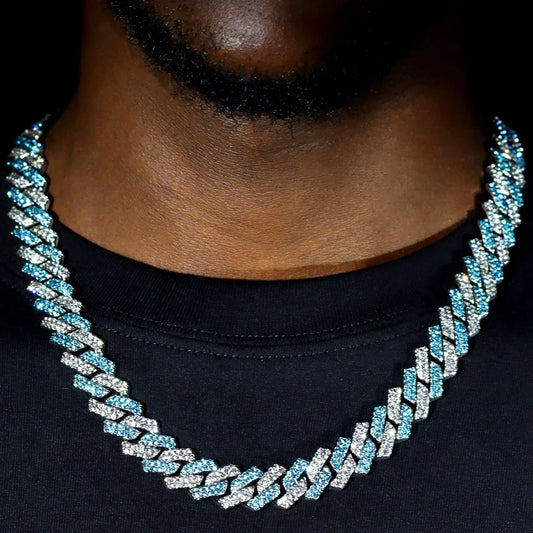Cuban 14mm Iced Out Hip Hop Link Chain